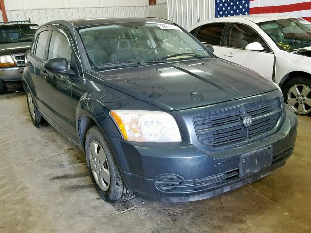 1B3HB28B77D187675 - 2007 DODGE CALIBER BLUE photo 1