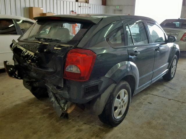 1B3HB28B77D187675 - 2007 DODGE CALIBER BLUE photo 4