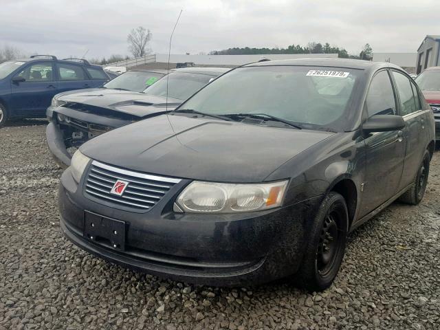 1G8AJ58F97Z153483 - 2007 SATURN ION LEVEL BLACK photo 2