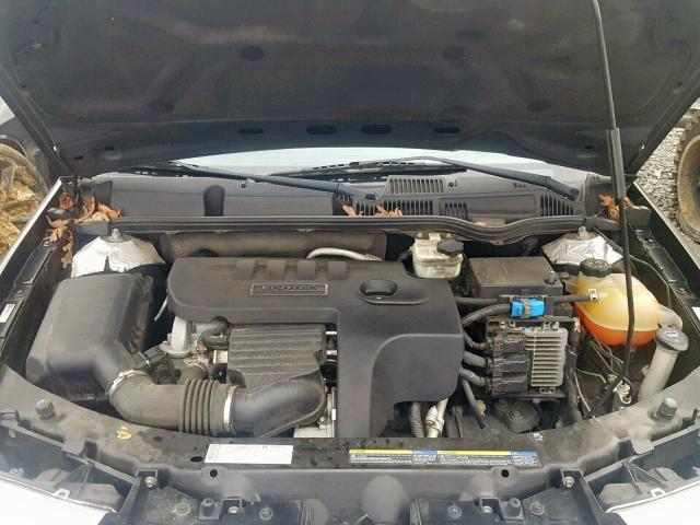 1G8AJ58F97Z153483 - 2007 SATURN ION LEVEL BLACK photo 7