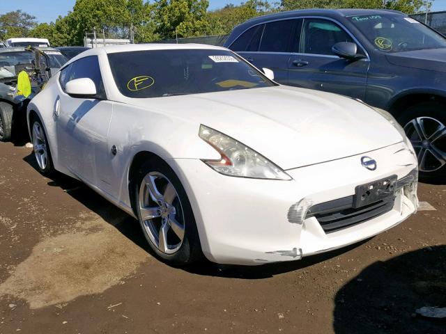 JN1AZ4EH2AM506765 - 2010 NISSAN 370Z WHITE photo 1