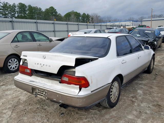 JH4KA7692SC014986 - 1995 ACURA LEGEND SE WHITE photo 4