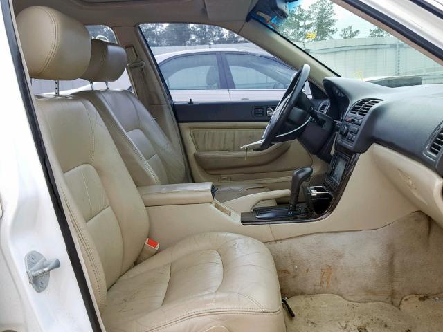 JH4KA7692SC014986 - 1995 ACURA LEGEND SE WHITE photo 5