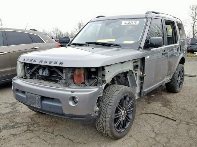 SALAK2D42AA541398 - 2010 LAND ROVER LR4 HSE LU GRAY photo 2