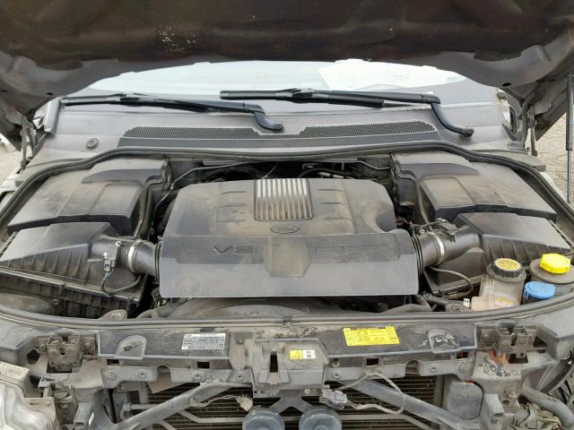 SALAK2D42AA541398 - 2010 LAND ROVER LR4 HSE LU GRAY photo 7