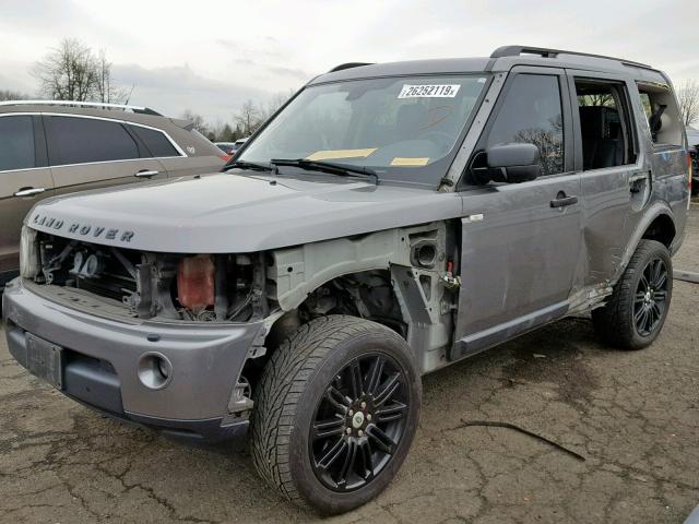 SALAK2D42AA541398 - 2010 LAND ROVER LR4 HSE LU GRAY photo 9