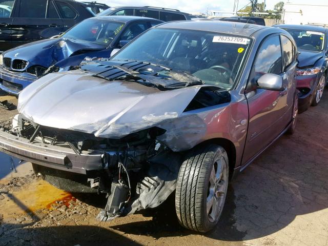 JM1BK324361505179 - 2006 MAZDA 3 S GRAY photo 2