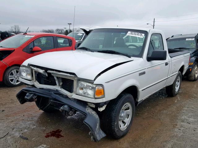 1FTYR10U18PA60082 - 2008 FORD RANGER WHITE photo 2