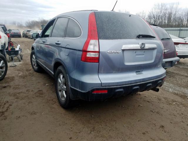 5J6RE48748L036313 - 2008 HONDA CR-V EXL  photo 3