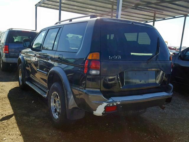 JA4LS31H41P065319 - 2001 MITSUBISHI MONTERO SP BLACK photo 3