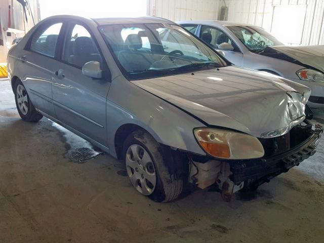 KNAFE122585545137 - 2008 KIA SPECTRA EX BLUE photo 1