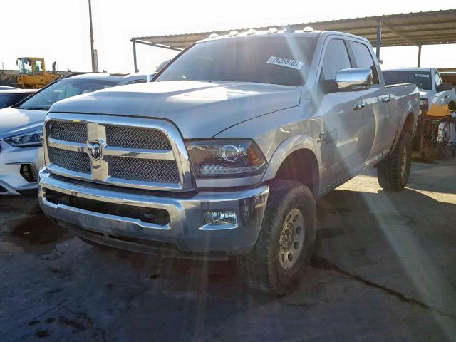 3C6UR5GL5EG190148 - 2014 RAM 2500 LONGH SILVER photo 2