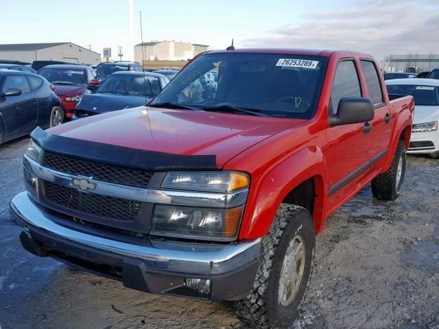 1GCDT33E388212115 - 2008 CHEVROLET COLORADO L RED photo 2