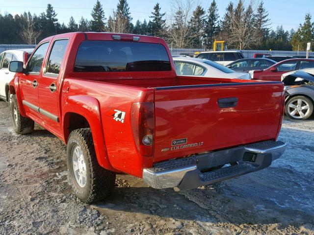 1GCDT33E388212115 - 2008 CHEVROLET COLORADO L RED photo 3