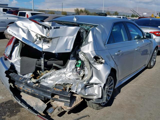 1G6DK5E32D0111850 - 2013 CADILLAC CTS PERFOR SILVER photo 4