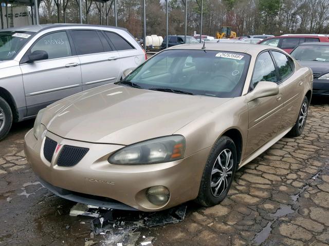 2G2WP522951216205 - 2005 PONTIAC GRAND PRIX GOLD photo 2