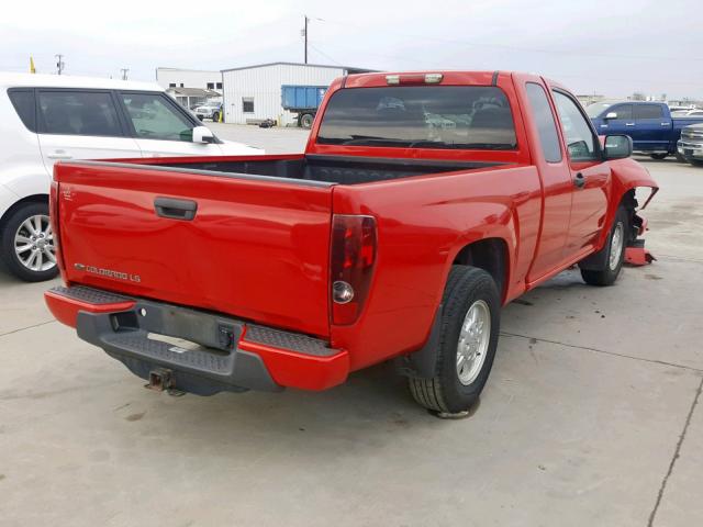 1GCCS199488157302 - 2008 CHEVROLET COLORADO RED photo 4