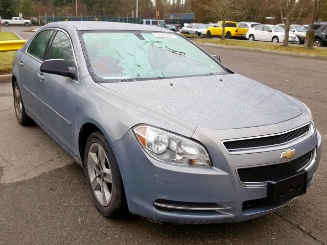 1G1ZG57B29F104550 - 2009 CHEVROLET MALIBU LS GRAY photo 1