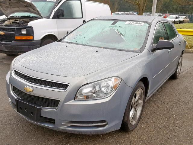 1G1ZG57B29F104550 - 2009 CHEVROLET MALIBU LS GRAY photo 2