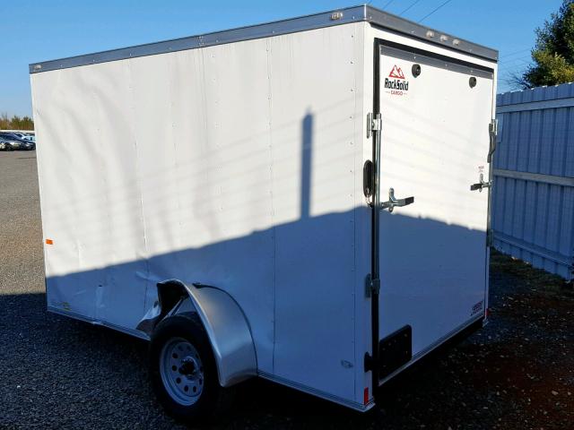 7H2BE101XKD009040 - 2019 TRAIL KING 6 X 12 WHITE photo 3