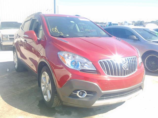 KL4CJCSB3FB166322 - 2015 BUICK ENCORE RED photo 1