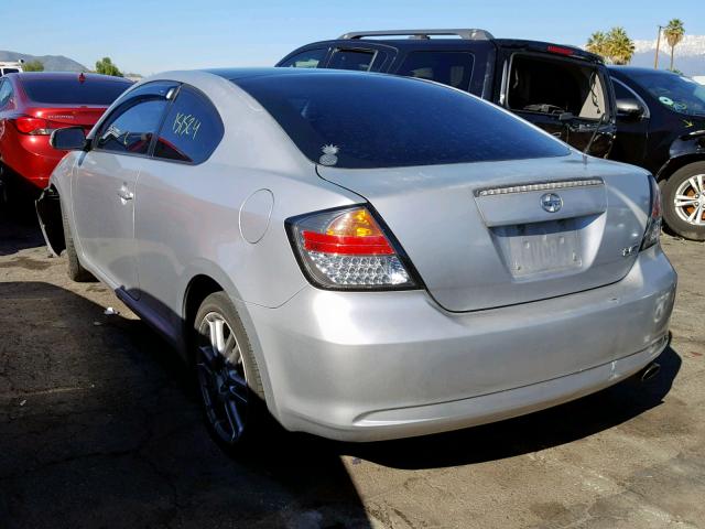 JTKDE177470195406 - 2007 TOYOTA SCION TC SILVER photo 3