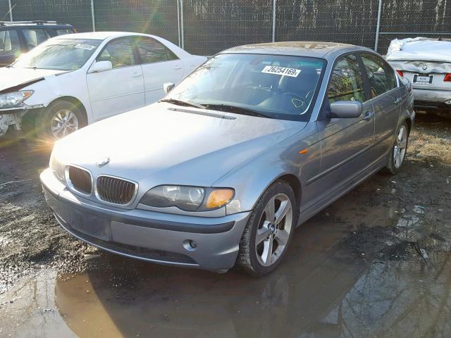 WBAEV53434KM38179 - 2004 BMW 330 I GRAY photo 2