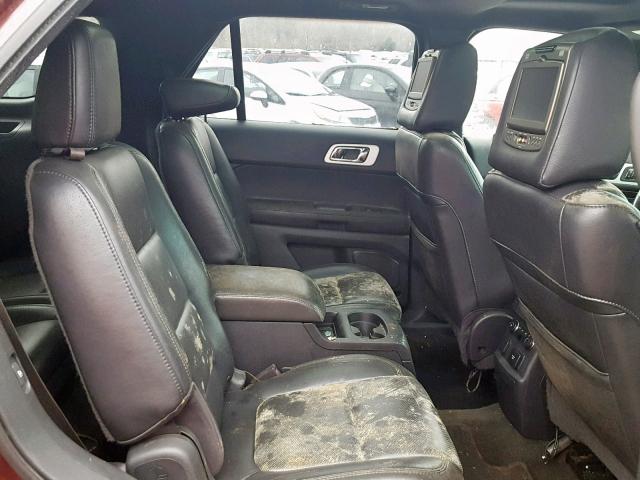 1FMHK8F88BGA56122 - 2011 FORD EXPLORER L GRAY photo 6