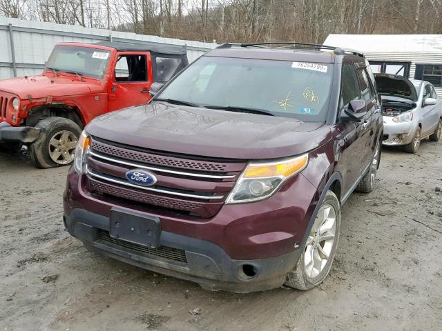 1FMHK8F88BGA56122 - 2011 FORD EXPLORER L GRAY photo 9