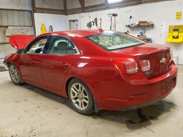 1G11F5SR8DF348099 - 2013 CHEVROLET MALIBU 2LT RED photo 3