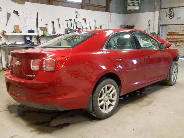 1G11F5SR8DF348099 - 2013 CHEVROLET MALIBU 2LT RED photo 4