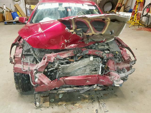 1G11F5SR8DF348099 - 2013 CHEVROLET MALIBU 2LT RED photo 7