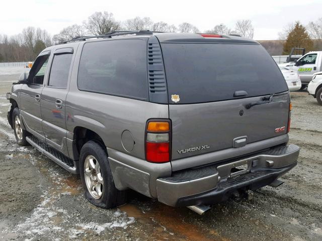 1GKFK66U85J186328 - 2005 GMC YUKON XL D GOLD photo 3