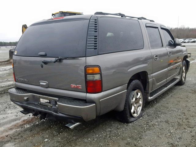 1GKFK66U85J186328 - 2005 GMC YUKON XL D GOLD photo 4