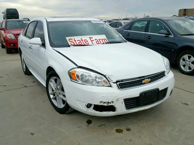 2G1WC5EM4B1122094 - 2011 CHEVROLET IMPALA LTZ WHITE photo 1