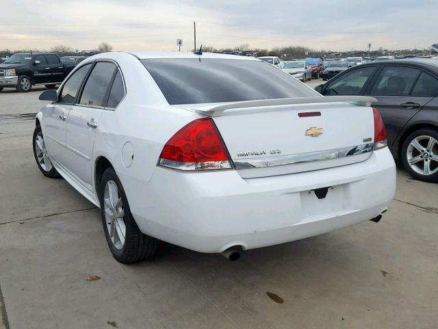 2G1WC5EM4B1122094 - 2011 CHEVROLET IMPALA LTZ WHITE photo 3