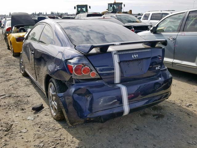 JTKDE3B79A0316019 - 2010 TOYOTA SCION TC 蓝色 照片 3
