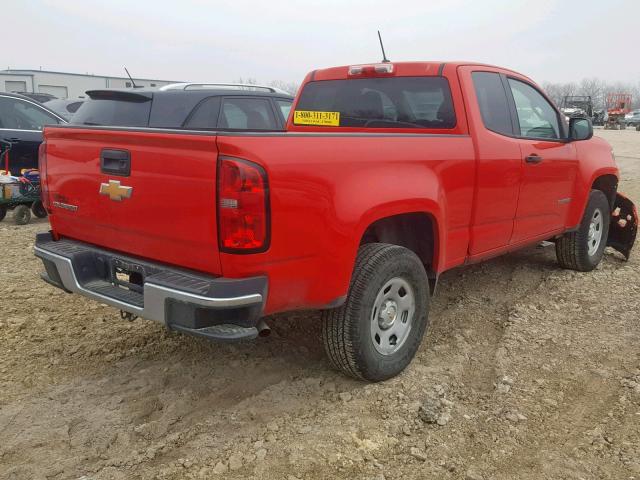 1GCHSBEA1J1133579 - 2018 CHEVROLET COLORADO RED photo 4