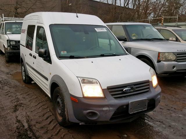 NM0LS6AN5DT135349 - 2013 FORD TRANSIT CO WHITE photo 1