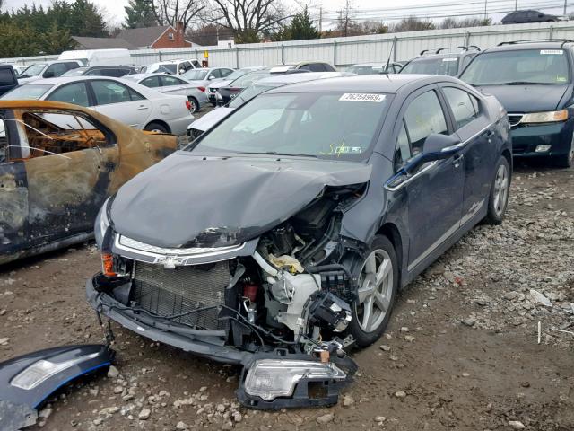 1G1RH6E47EU152879 - 2014 CHEVROLET VOLT BLACK photo 2