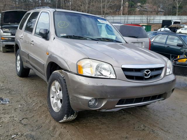 4F2YU08162KM11236 - 2002 MAZDA TRIBUTE LX TAN photo 1