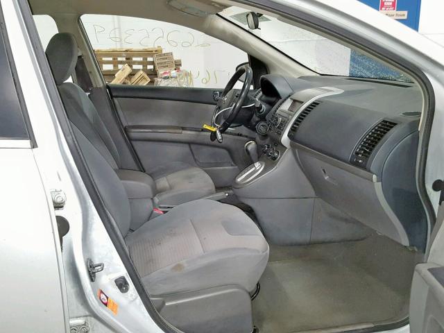 3N1AB61E38L622749 - 2008 NISSAN SENTRA 2.0 GRAY photo 5