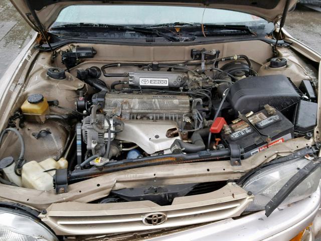 4T1BG12K0TU715569 - 1996 TOYOTA CAMRY DX GOLD photo 7