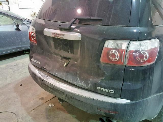 1GKKVNED2CJ341860 - 2012 GMC ACADIA SLE BLACK photo 9