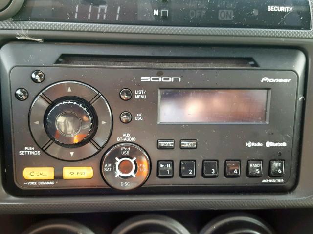 JTKJF5C77C3031931 - 2012 TOYOTA SCION TC ნაცრისფერი ფოტო 9