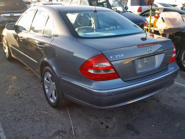 WDBUF56J36A897538 - 2006 MERCEDES-BENZ E 350 GRAY photo 3