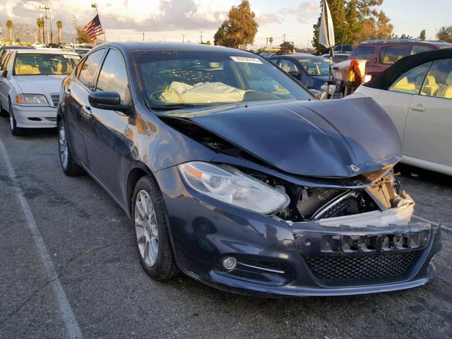 1C3CDFCH8DD313984 - 2013 DODGE DART LIMIT BLUE photo 1