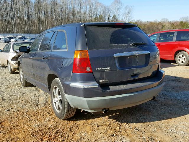 2A8GM68X97R250014 - 2007 CHRYSLER PACIFICA T BLUE photo 3