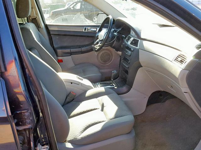 2A8GM68X97R250014 - 2007 CHRYSLER PACIFICA T BLUE photo 5