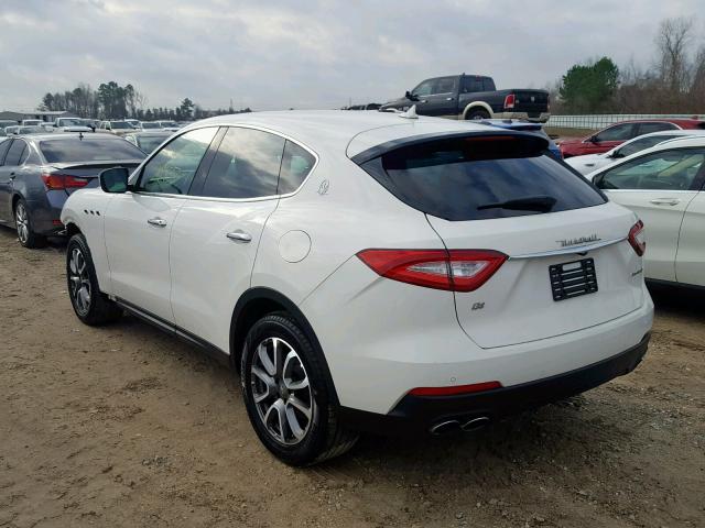 ZN661XUA1JX279050 - 2018 MASERATI LEVANTE WHITE photo 3